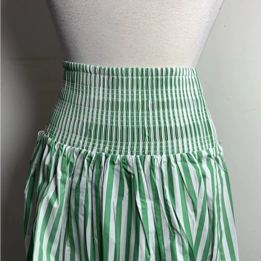 AYR poplin skirt smocked waist M - Picture 3 of 6